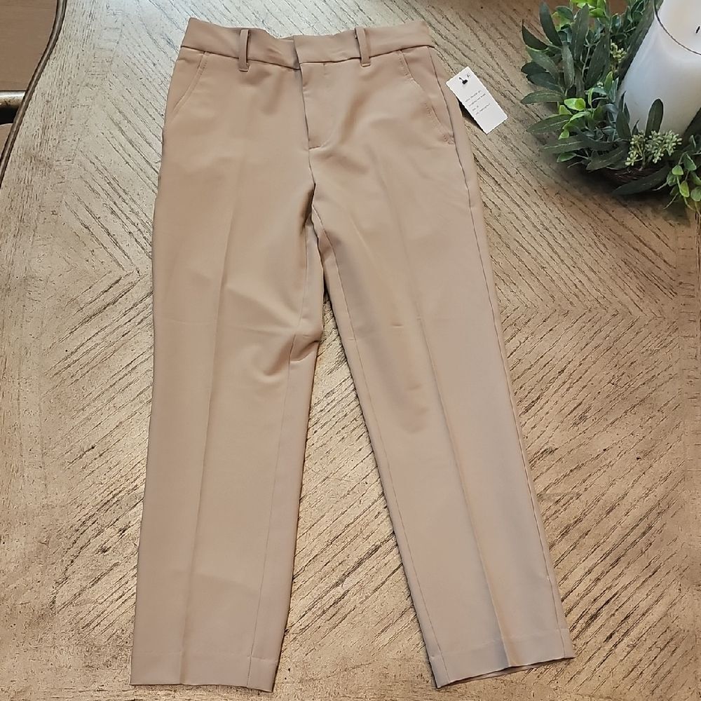 Tommy Hilfiger Boys Beige Dress Pants Size 10 NWT